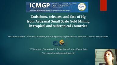 Emissions, releases, and fate of Hg from Artisanal Small Scale Gold Mining in tropical and subtropical Countries